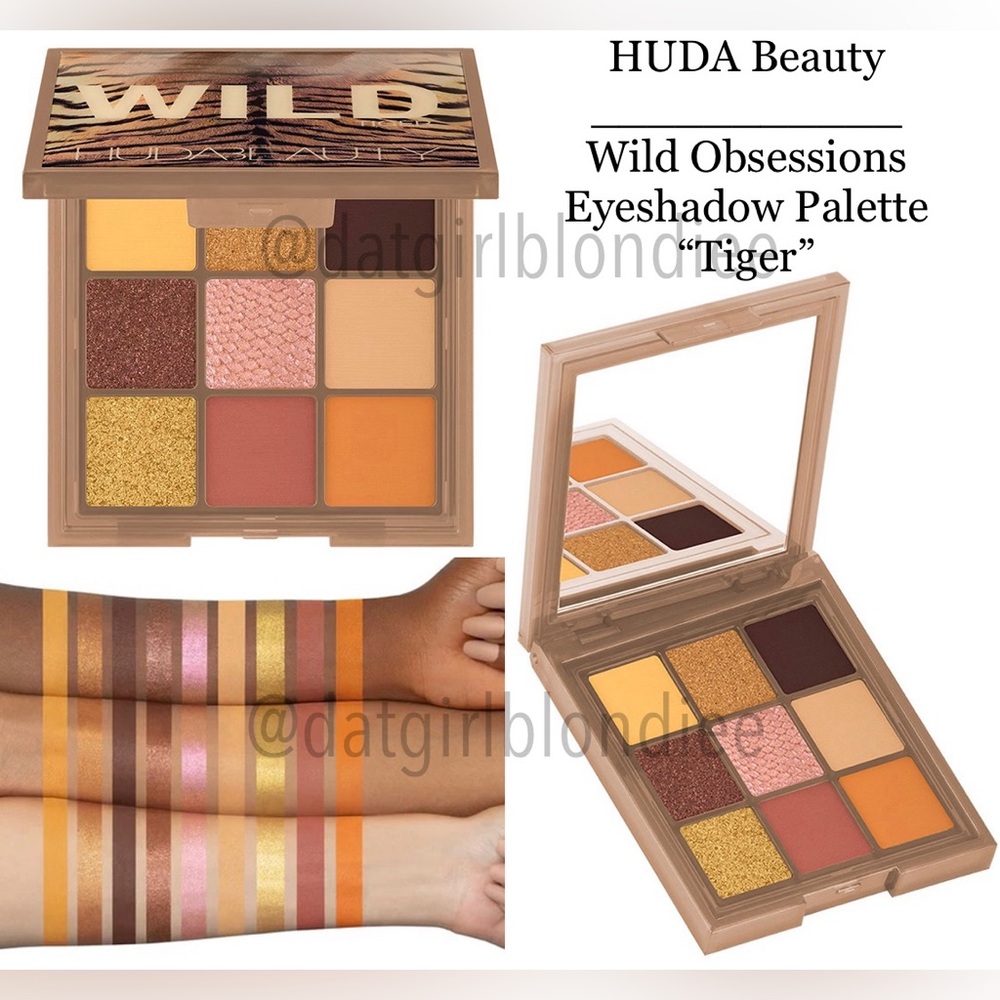 HUDA Beauty: Wild Obsessions Eyeshadow Palette (Tiger)
